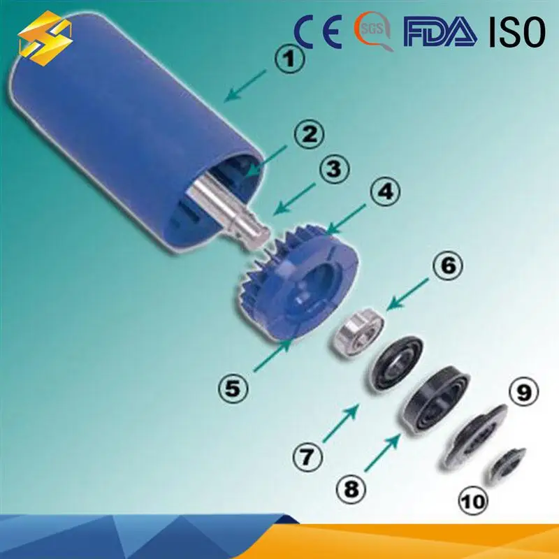 large conveyor rollers