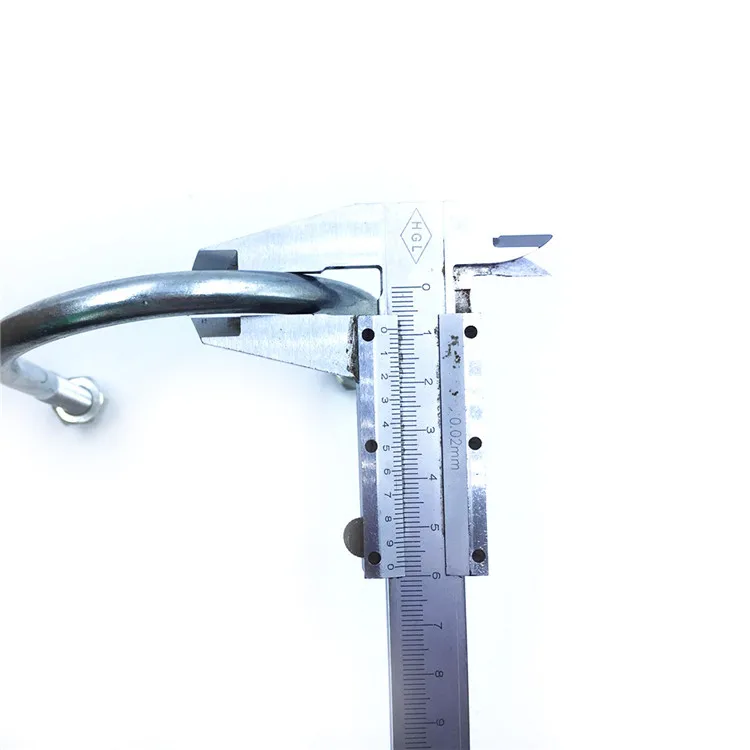 Factory Direct Supply Zinc Plated Steel U-Bolt Power Fittings U-hoop Poles Flat Iron Hoop