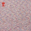 Beautiful color striped composition 2x2 rib fabric custom for sweater or cloth