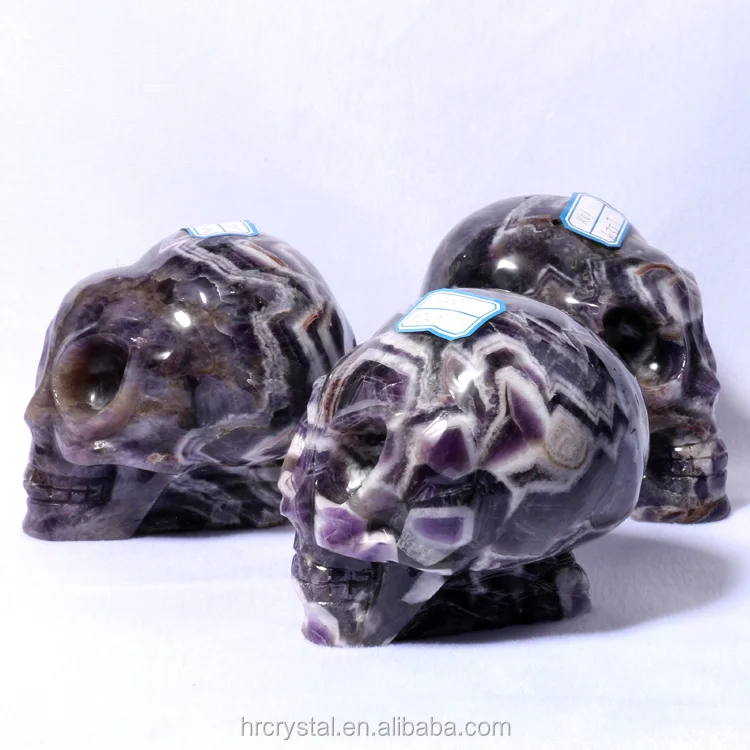 chevron amethyst skull 4