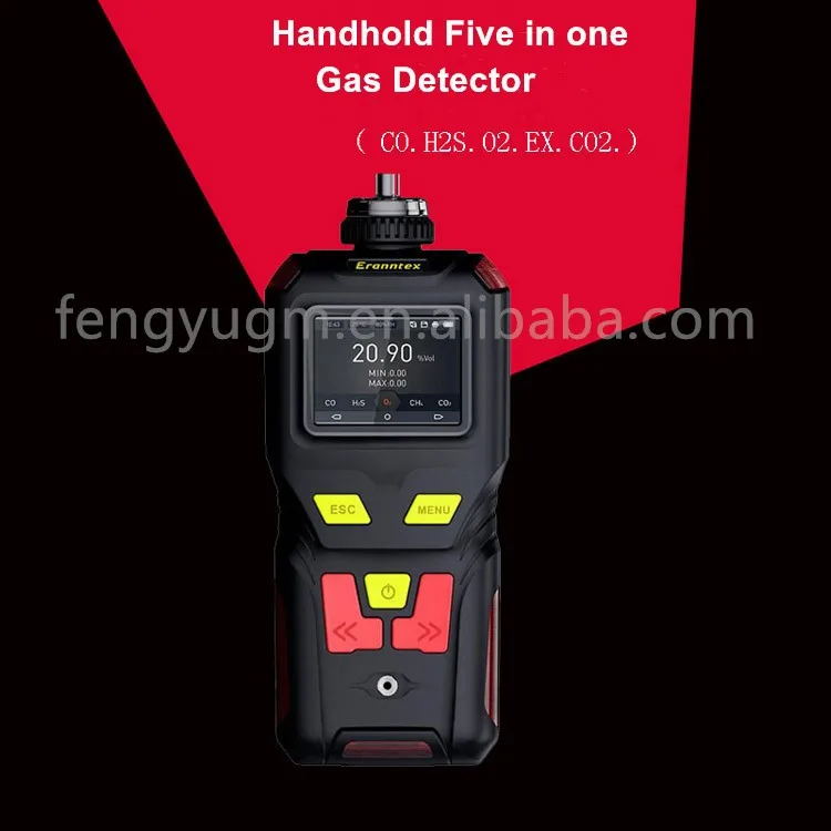 Electrochemical Handhold Argon Combustible Gas Detector Buy