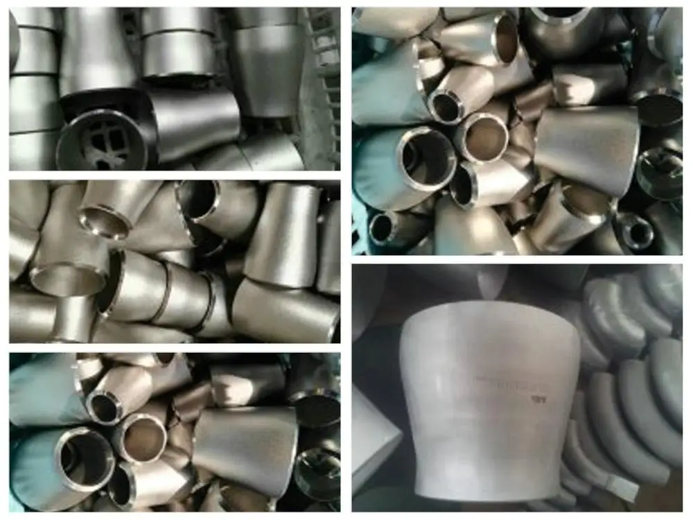 Stainless Steel Reducer Threaded Eccentric / Cocentric A403 WP347 / WP904L SCH80S SCH40S ASME B16.9