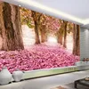 Plum flower falling foam blocks wallpaper bangladesh wallpaper 3d custom wallpaper
