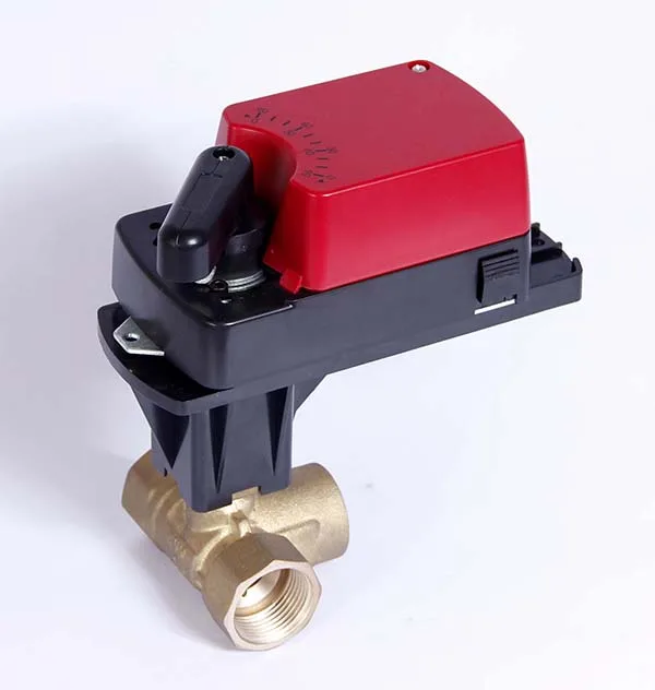 3 Way 010v/420ma Proportional Motorized Control Ball Valve For Centre