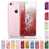 Promotional Phone Case Liquid Glitter Case For iPhone 6 7 8 Plus, Quicksand Star For iPhone X Liquid Phone Case
