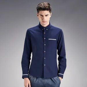 2018 Fall New Men's Long Sleeve 100%Cotton Oxford Pure Color Shirt Teenager Slim Casual Fashion Men's Clothing 4XL 2018 Fall New Men's Long Sleeve 100%Cotton Oxford Pure Color Shirt Teenager Slim Casual Fashion Men's Clothing 4XL
