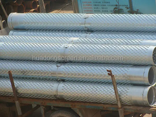 product-600-450 Wedge wire filter screen water well casing strainer used in water supply systems