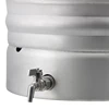 stainless steel 30 liter keg of milk with disposable feature