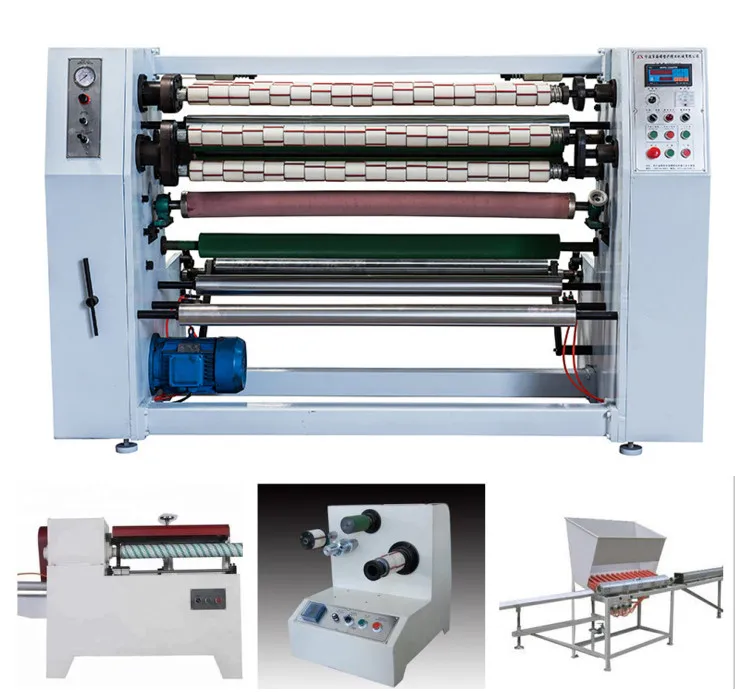 1300mm Medical Micropore Surgical Tape Cutting Machine Bopp Scotch Tape