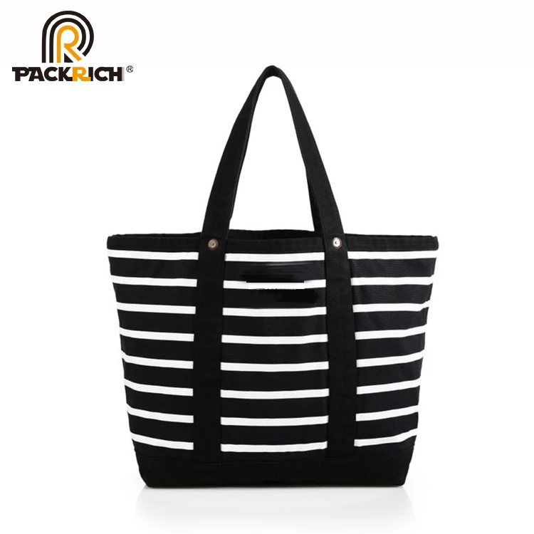 woman canvas tote handbag