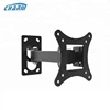 Metal shelf bracket made-in china, wholesale black metal tv wall mount bracket support 180 degrees swivel