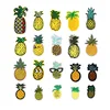 Applique Clothes Dress Plant Hat Jeans Sewing Flowers Applique DIY Accessory Embroidered Patch Pineapple Sew On Iron On Patch