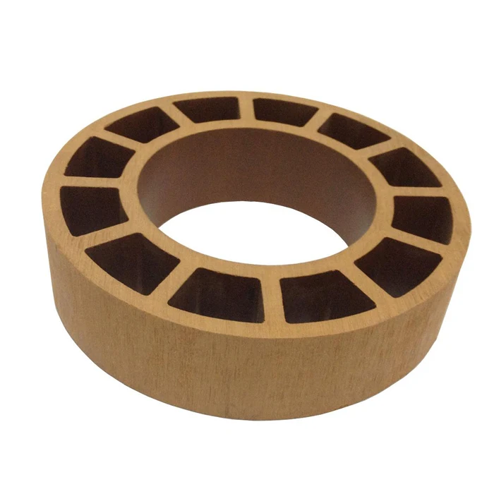 Wpc Accessories Wooden Composite Fence Post Timber Tube Wpc Hollow Post