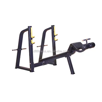 Dft 641 Gym Machine Decline Bench Gym Equipment Fitness Bench