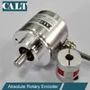 Modbus RTU multiturns absolute rotary encoder with slider cross coupling