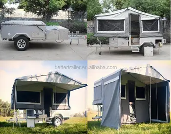 Comfortable Caravan Deluxe Off Road Hard Floor 4x4 Camper Trailer