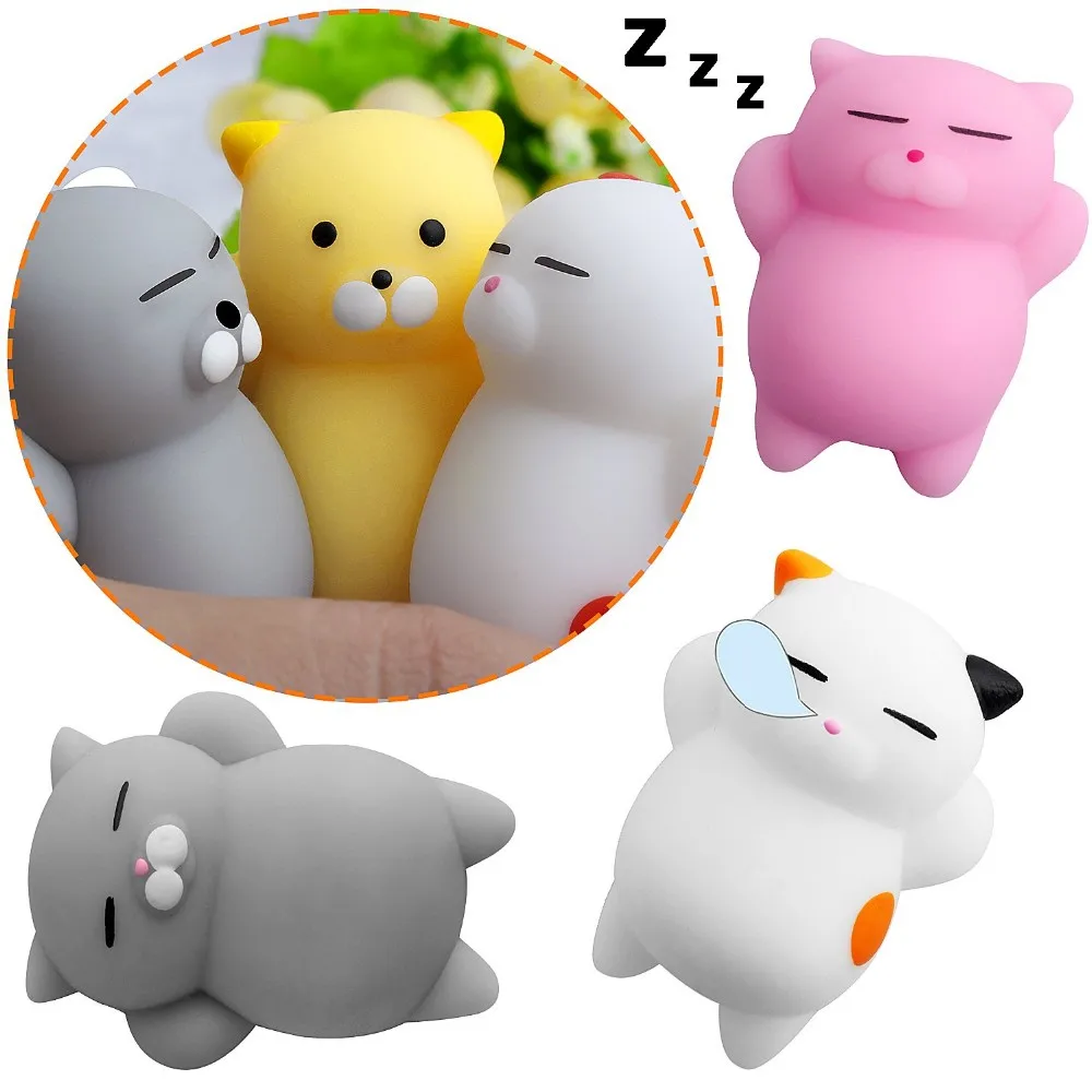 squishy stress animals