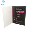 2019 New Customized Birthday Wedding Promotion Greeting Music Card with Lights