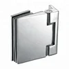 free hinge stainless steel frameless casting glass to glass slant unilateral shower door hinge