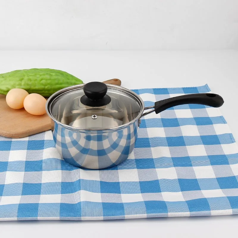 Stainless Steel Capsuled Bottom Saucepan Milk Boiling Pot Buy