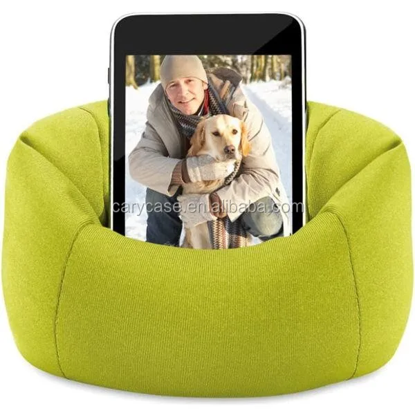 Soft Spandex Mobile Phone Bean Bag Holder,Wholesale Bean Bag Cell Phone