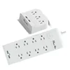 USA smart socket with surge protector USB power socket Premium 8 Outlet Surge Protector