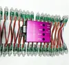 Smart / Pixel Light RGB LED Node 9mm/12mm / 5v / 2811 / 50 Node String / 8cm Spacing / Waterproof Plugs