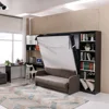 wholesale space saving furniture modern queen size murphy wall bed with sofa