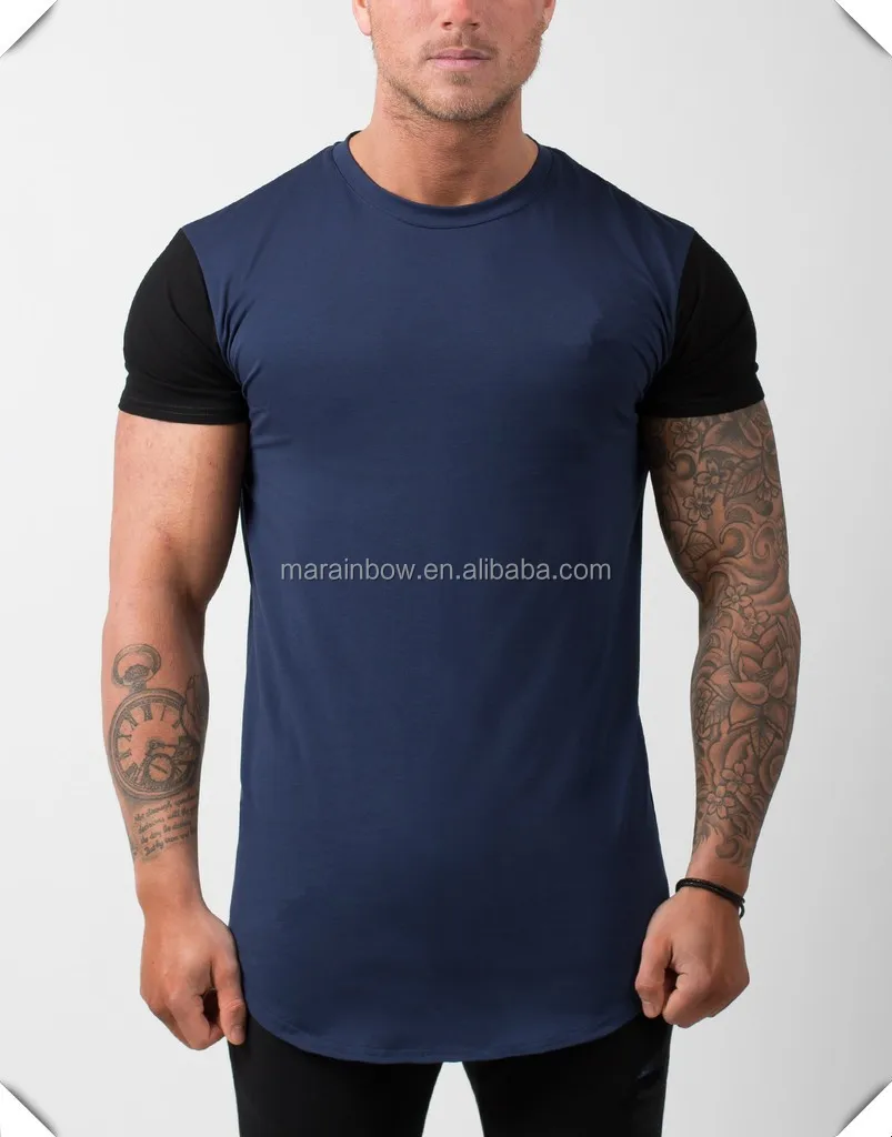 black spandex shirt men