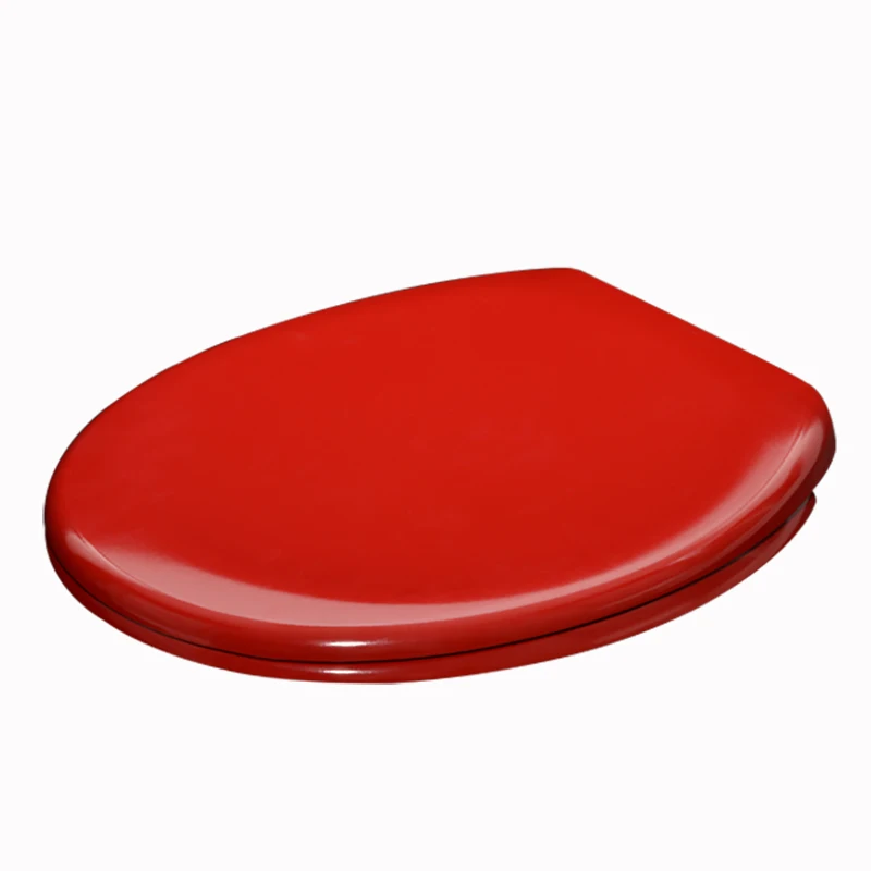 coloured soft close toilet seat