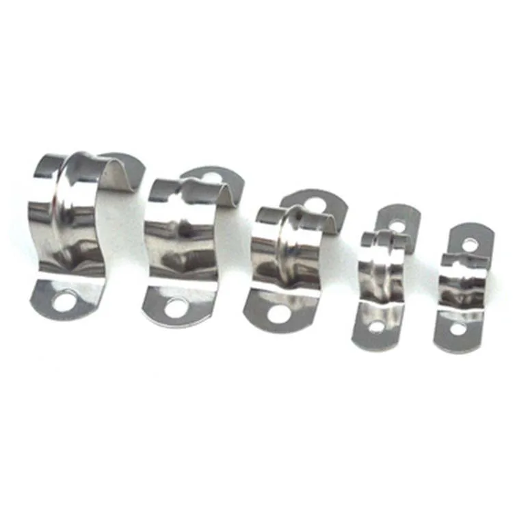 Metal Galvanized Large Wall Mount Hose Spring Pipe U Clamps Bracket