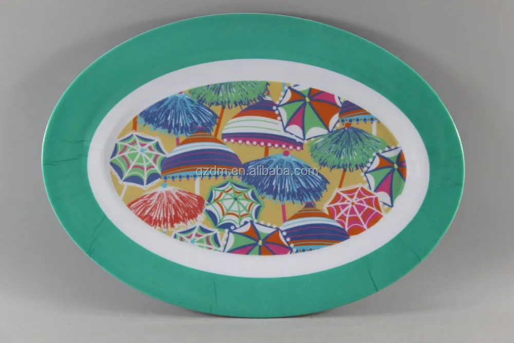 Cheap Melamine Oval Plate 14 Inch 30% Melamine