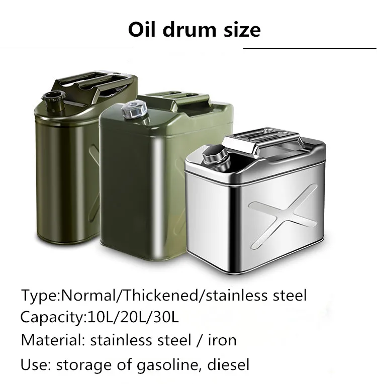 10l Thickened Oil Drum Spare Fuel Tank Car Motorcycle Storage Diesel Pot Gasoline Canister Diesel Barrel Buy 10l Thickened Oil Drum Spare Fuel Tank Car Motorcycle Storage Diesel Pot Gasoline Canister Diesel Barrel