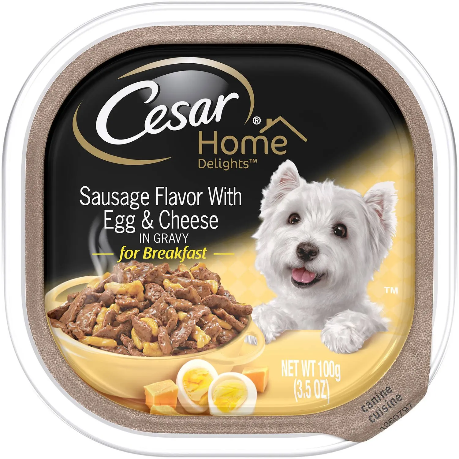 Buy CESAR HOME DELIGHTS Meat Lasagna Wet Dog Food Trays 3.5 Ounces
