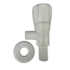 Long service life plastic gate pp concealed stop angle valve for shower room