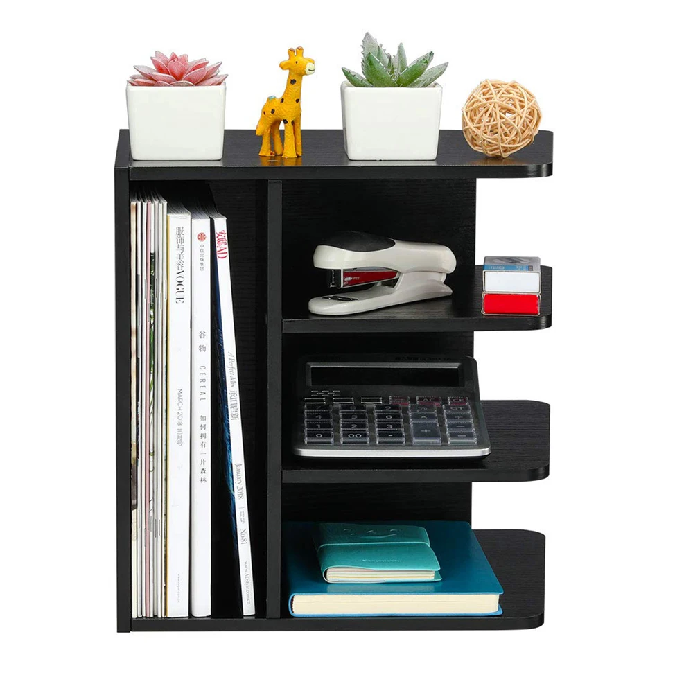 Easypag Desktop File Holder Mail Sorter Office Supplies Wood Desk