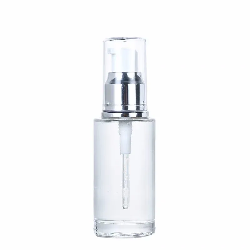 20ml 30ml 40ml 50ml 60ml 80ml 100ml Clear Cosmetic Serum Bottle Hair ...