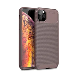 2019 Newest Soft TPU Shockproof Mobile Phone Carbon Line Case For iphone 11 pro max