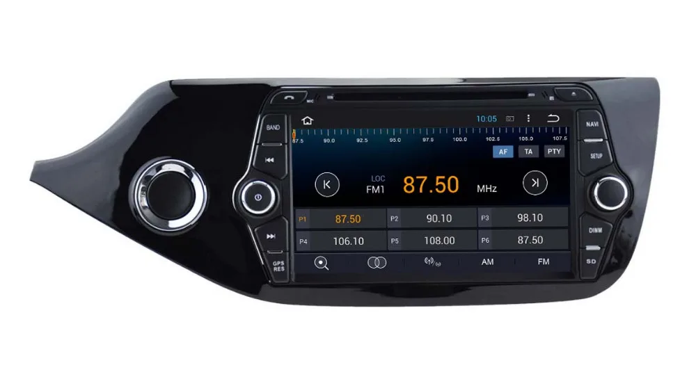 Sale Nedehe 4G RAM Android 9.0 Car DVD For KIA CEED 2013 2014 2015 Car GPS Navigation Radio Stereo 7 inch 1024*600 Capacitive screen 2