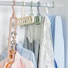 Multifunction Support Clothes Drying Rack Creative Clothes Hanger Plastic Scarf Clothes Hangers Hangers Home Storage Racks