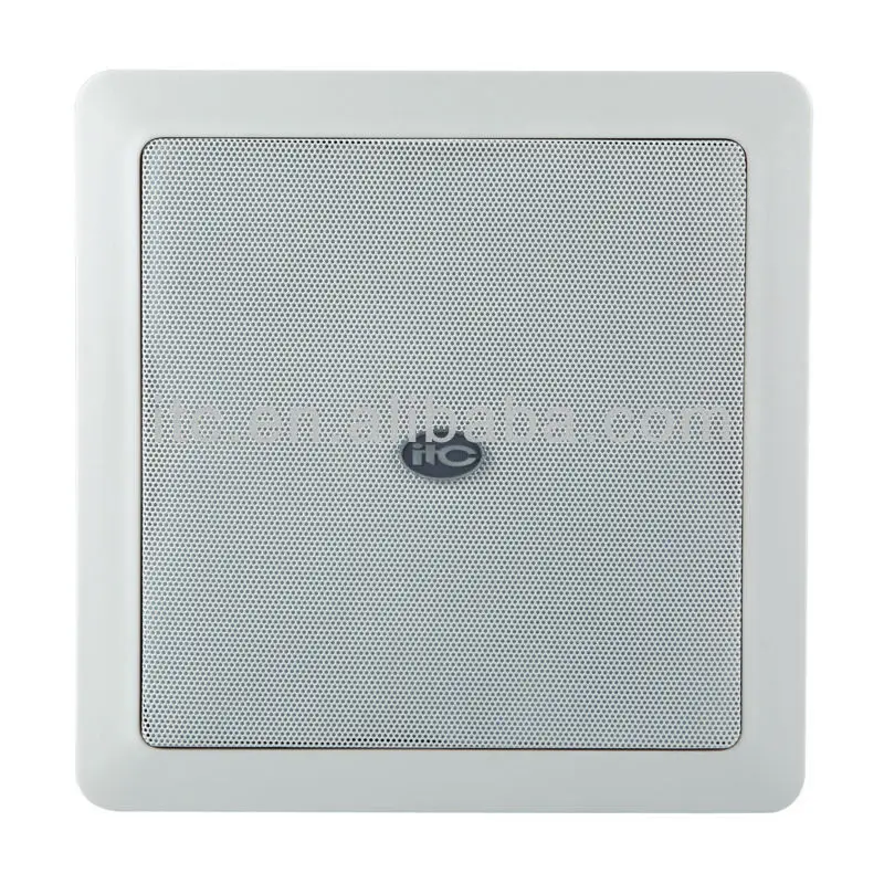 2 Way Abs Baffle Background Surround Sound 6w Square Ceiling