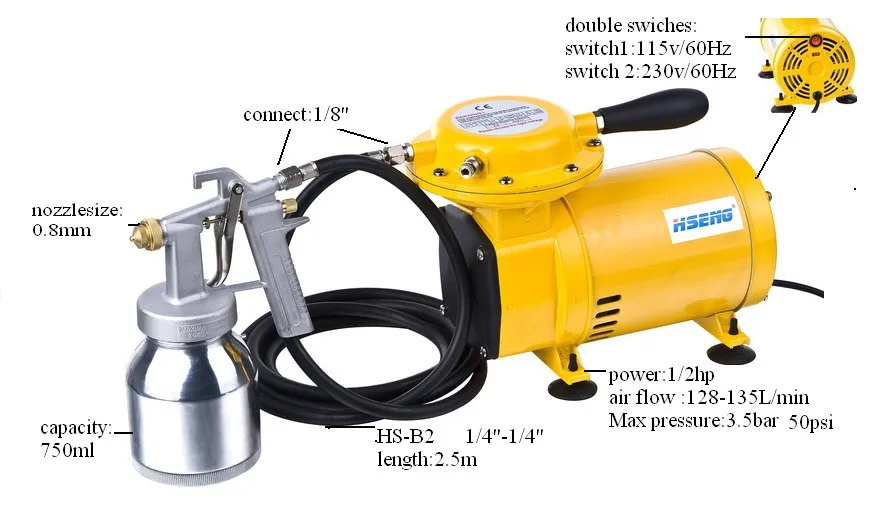 As09k Series Portable Mini Air Spray Paint Compressor Buy Spray Paint