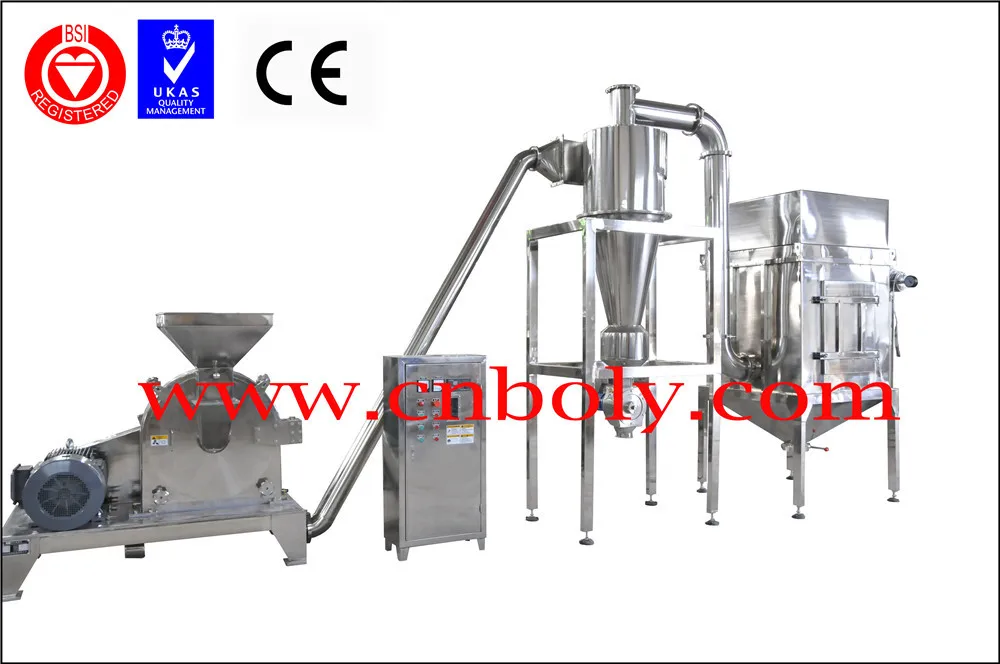 Pharmaceutical Crushing Machine & Flavouring Dedust Universal Crusher