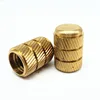 Custom Precision m3 knurled insert nut for insert molding