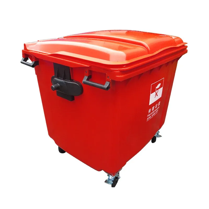 Competitive Price 1100l Waste Bin Big Size Plastic Dustbin 1100 Liter