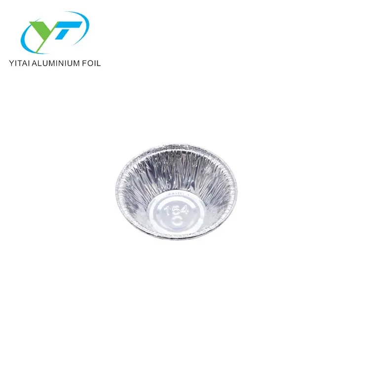 
small round aluminium foil china manufacturer bakery egg tart tray malaysia market use 154c 