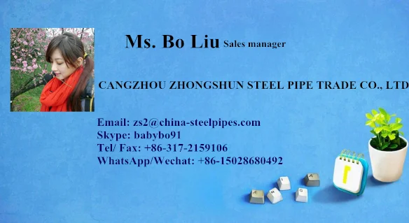 ST52 Thin thickness RHS hollow section steel pipe