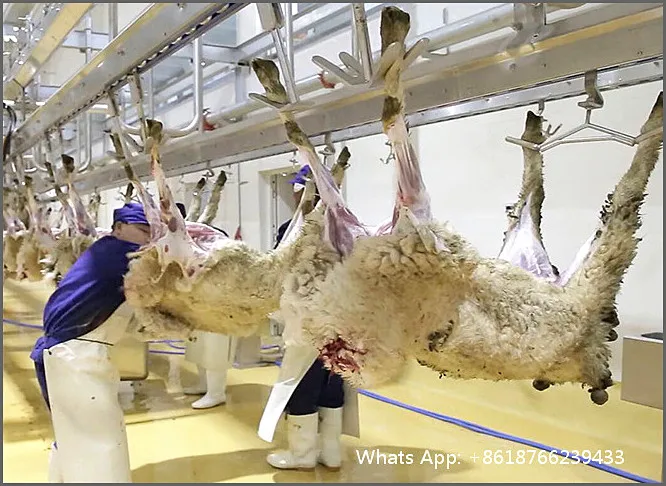 High quality sheep skinning machine goat slaughtering equipment