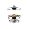 L4618 304 hot sale economic stainless steel buffet chafing dish serving party trays catering chafer dishes