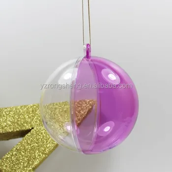 decorative plastic balls